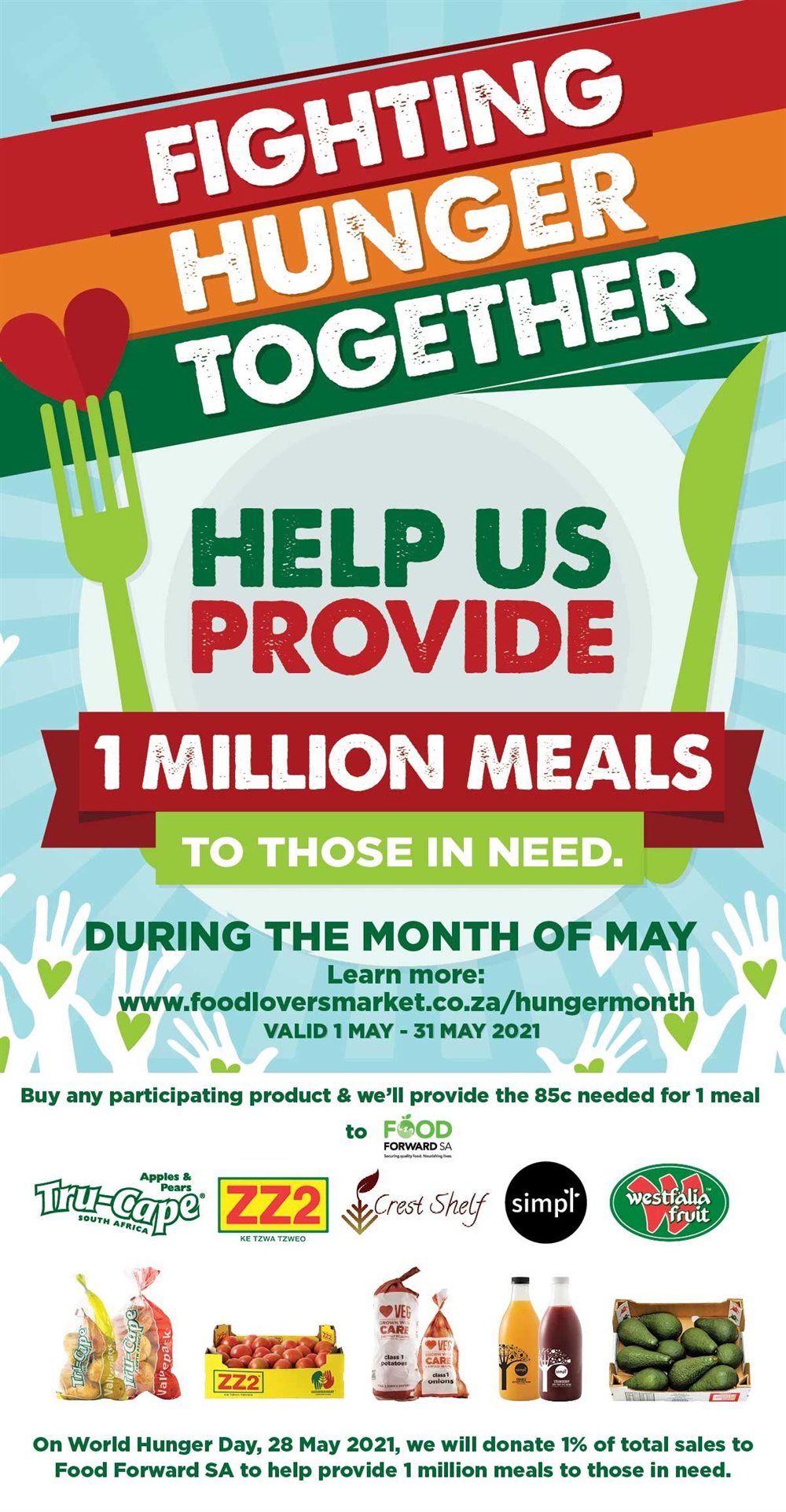 Food Lover's launches Hunger Month as millions remain food insecure