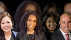 Siew Ting Foo, Rajoielle Register, Sarita Rao, and Ron Amram.