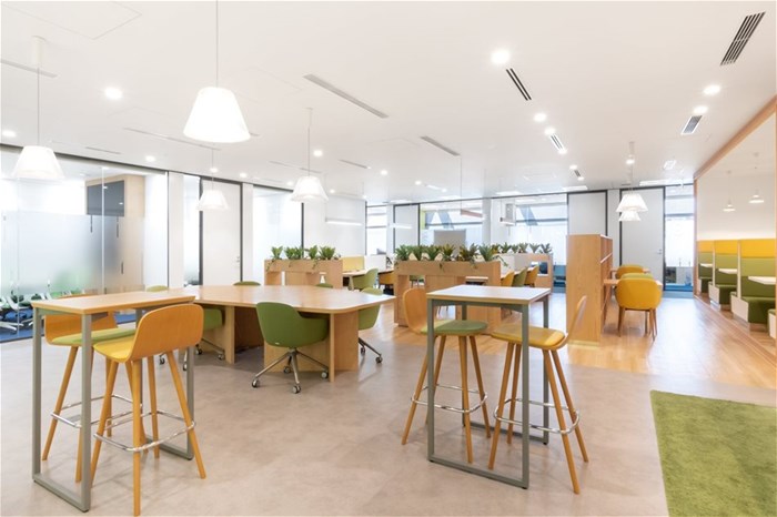 How are big companies using flex-space?