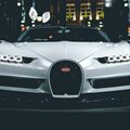 Bugatti Chiron races fighter jet