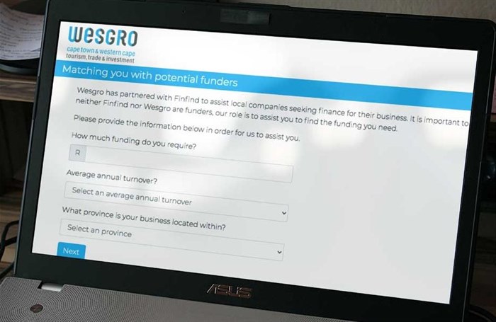 Wesgro, Finfind partner to link local businesses with funders