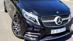 Road tripping in the Mercedes V300d