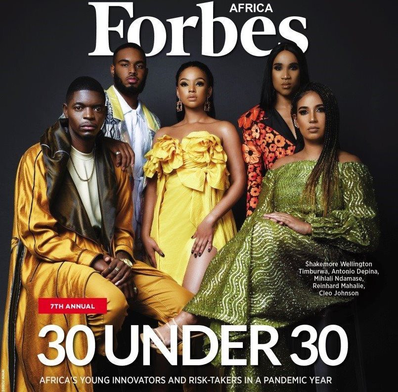 Forbes Africa announces 30 Under 30 for 2021