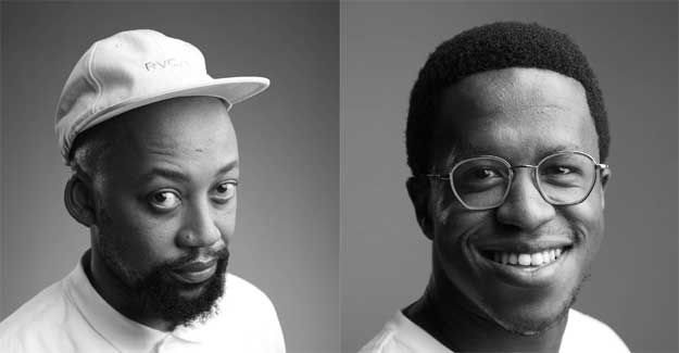 Lebogang Rasethaba and Zwelethu Radebe