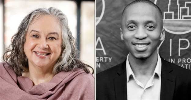 Lisa Reynolds, CEO, GBCSA, and Monedi Lefakane, chairperson, YIPA