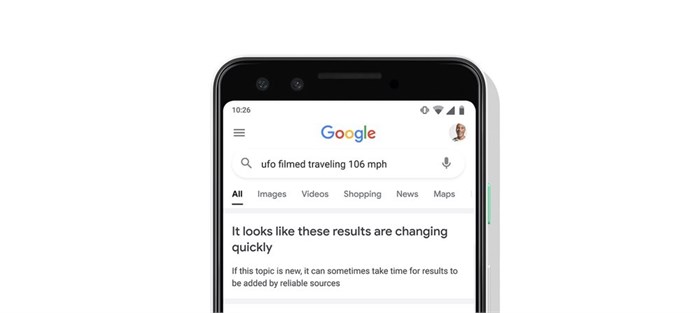 Google to add a label to fast changing search results