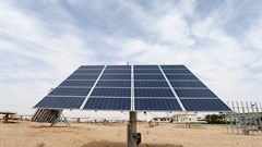 A solar plant is seen in Uyayna, north of Riyadh, Saudi Arabia April 10, 2018. Reuters/Faisal Al Nasser