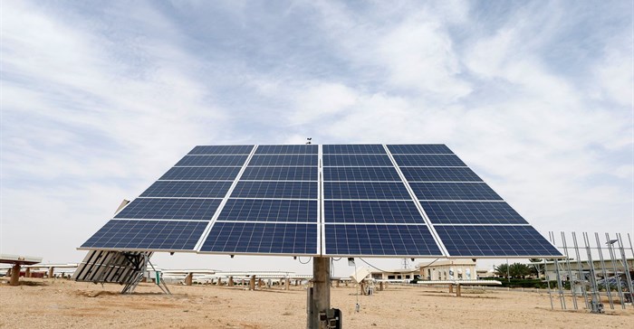 A solar plant is seen in Uyayna, north of Riyadh, Saudi Arabia April 10, 2018. Reuters/Faisal Al Nasser