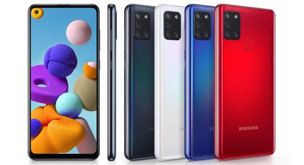 Samsung A21s. Source: Samsung
