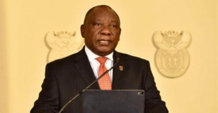 President Cyril Ramaphosa. Source: