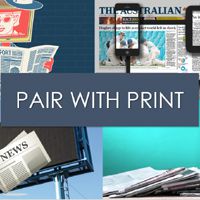 Print pairs well with all media