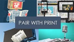 Print pairs well with all media