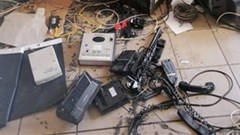 Radio stations and communication infrastructure destroyed by protestors
