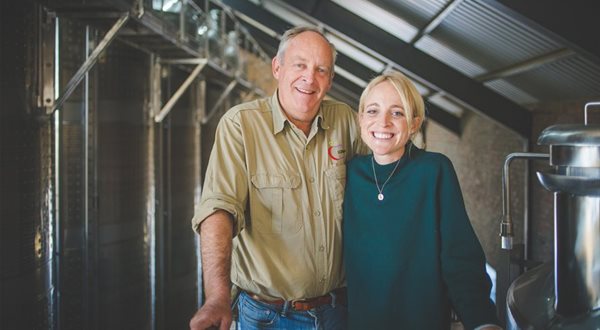 Larry and Alexandra Whitfield. Source: Supplied