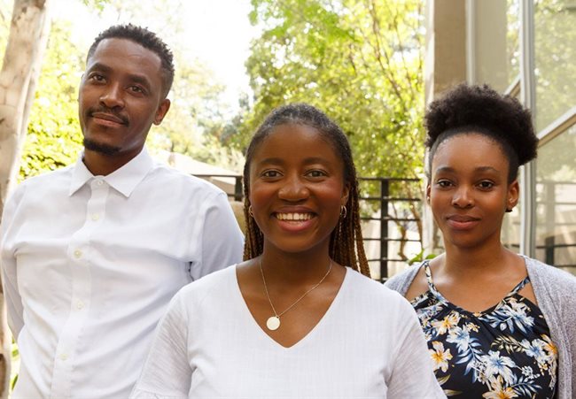 Lebogang Poonyane, Thandeka Xaba and Nonkululeko Komanyane.<p>Lamb Shank Productions ©