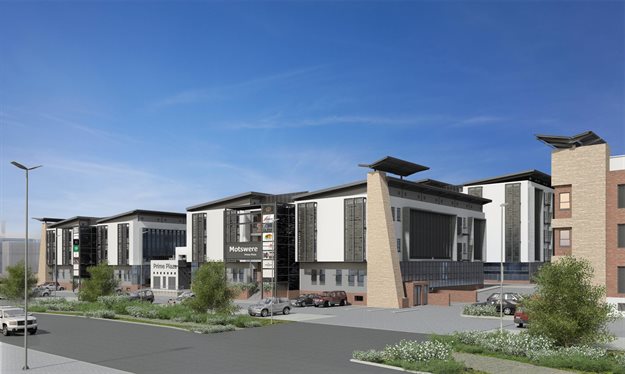 Motswere building render. Source: Supplied