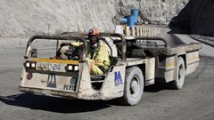 A worker drives a vehicle at Zimplats' Ngwarati Mine in Mhondoro-Ngezi, file. Reuters/Philimon Bulawayo