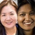 Jury chairs for the Warc Awards for Media 2021. Rajoielle Register, Ron Amram, Siew Ting Foo and Sarita Rao.
