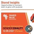 Advancing gender equality in the workplace: African Universities Gender Equality Forum - Register now!
