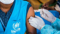 African countries must include all migrant populations in their vaccination plans. Thierry/Anadolu Agency via Getty Images