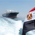Container ship Ever Given crosses the Suez canal again
