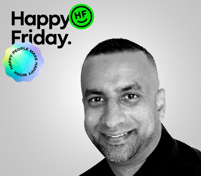 Craig Naicker, group managing director at Happy Friday.