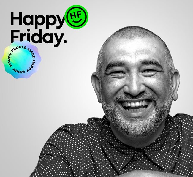 Ahmed Tilly, creative consultant at Happy Friday