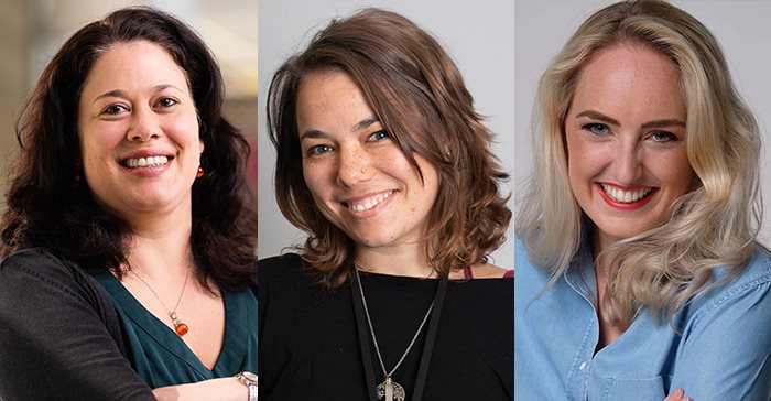 Browen Bowley, Candice Lee Reeves, and Sarah Browning-de Villiers