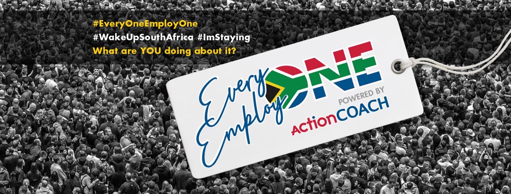 The solution to unemployment in South Africa.