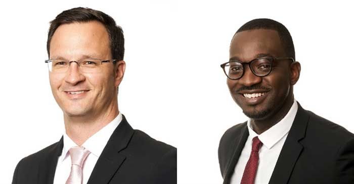 Gary Rapson and Tendai Bonga, Webber Wentzel