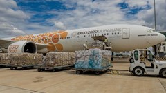 Source: ©UNICEF/UN0493554/Msirikale Flight docked at the Julius Nyerere International Airport in Dar es Salaam ready to offload the initial delivery of 1,058,450 doses of Johnson & Johnson’s Janssen vaccine donated by the United States government through the COVAX Facility