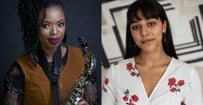 Inaugural Cabaret and Beyond Festival<p>winners Ntlantla Swana and Leah Mari