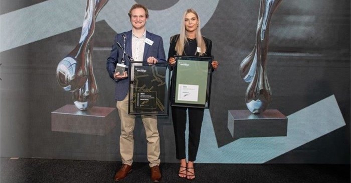 Zander Deysel and Ashleigh Bennett