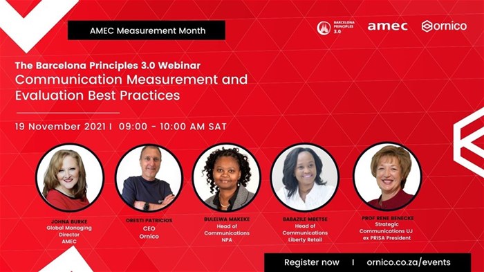 Communication measurement and evaluation best practices webinar
