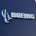 The Boeing logo is pictured at the Latin American Business Aviation Conference & Exhibition fair (LABACE) at Congonhas Airport in Sao Paulo, Brazil 14 August 2018. Reuters/Paulo Whitaker