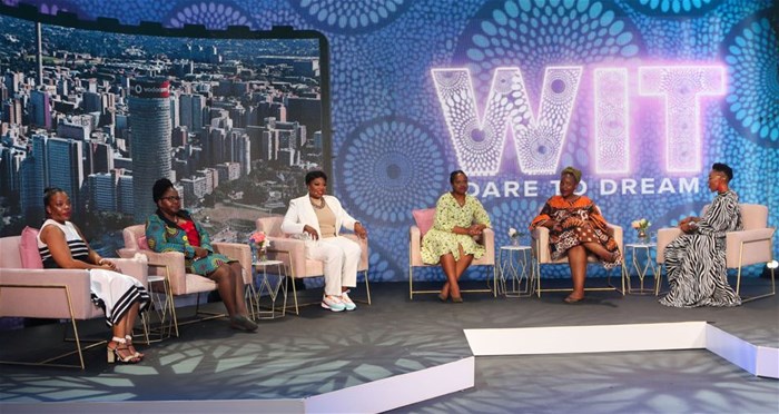 Left to right: Kelebogile Malopyane, Mapule Ncanywa, Eleni Kwinana, Kgaladi Thema, Sihle Hlophe, Pabi Moloi