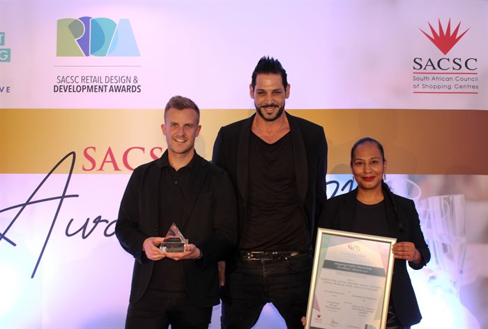 Michael Wilson (Group Marketing Head- Excellerate Brand Management) Darren Katz (MD- Excellerate Brand Management) & Heloise Mgcina (Marketing & Communications Executive- Liberty Two Degrees)