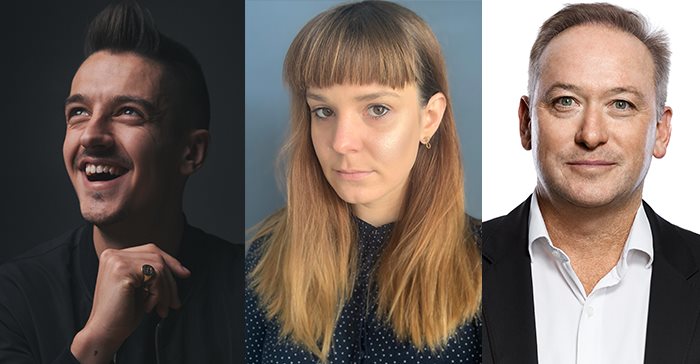 Danilo Acquisto, Danielle Olivier, and Mark Lollback