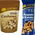 Pioneer Foods recalls batches of Safari nuts and raisin products