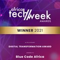Bluecode Africa wins Digital Transformation Award at Africa Tech Week
