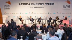 Source: ©African Energy Indaba  A panel discussion at the 2020 Africa Energy Indaba
