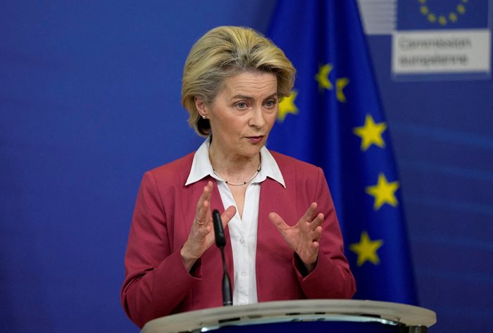 European Commission president Ursula von der Leyen. Virginia Mayo/Pool via Reuters