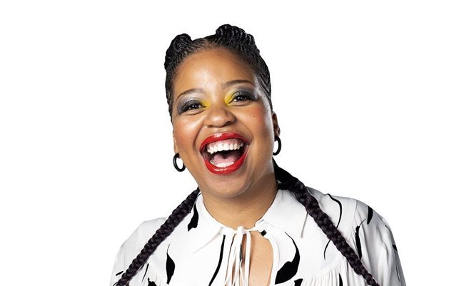 Sibongile Mafu, co-presenter on Kfm Mornings with Darren, Sherlin and Sibs