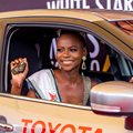 2021 Miss Soweto drives away in a new Toyota Starlet XR model