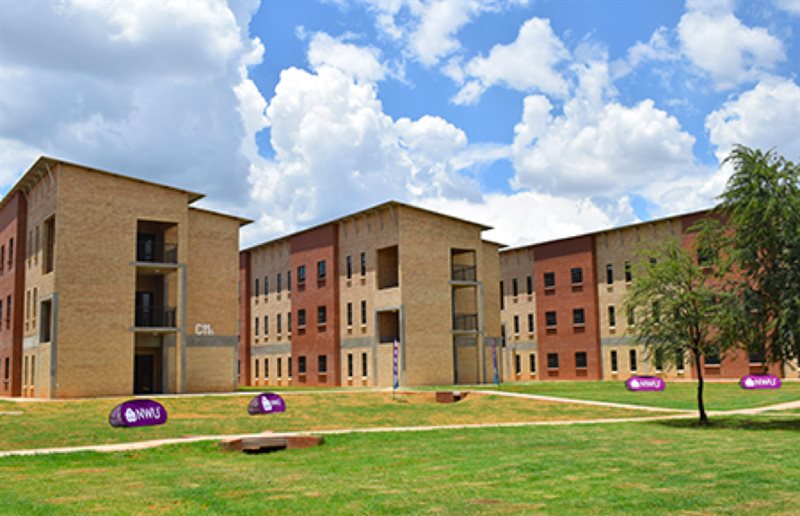 A view of the NWU Mahikeng Campus’ new spacious student housing units.