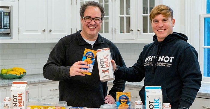 Miguel Patricio, CEO at Kraft Heinz and Matias Muchnick, co-founder and CEO at NotCo. Source: Kraft Heinz
