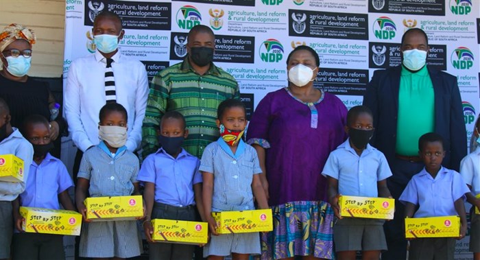 More than just a shoe - Illovo Sugar SA partners with agri ministers to donate school shoes