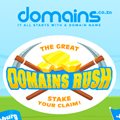 Domains.co.za announces The Great Domains Rush - stake your claim!