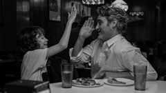 Woody Norman and Joaquin Phoenix in C'mon C'mon