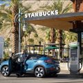 Starbucks is looking to help US customers recharge both body and EV